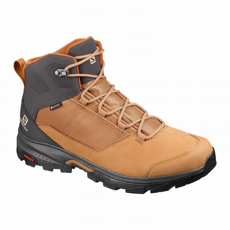 Bottes De Randonnée Salomon Homme Marron - Salomon OUTWARD GORE-TEX - France (4036-PJTLW)